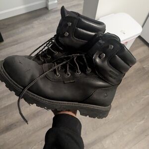 Wolverine Black Waterproof Men's Boots
